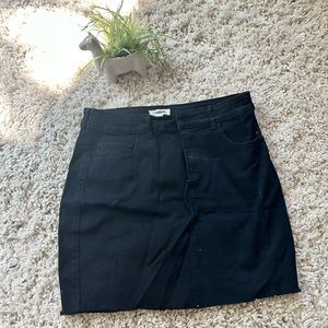 Distressed Garage distressed streetwear midi mini skirt going out clubbi…